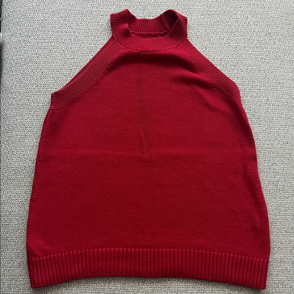 LOFT Red Tank Top